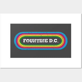 rainbow fountaines dc Posters and Art